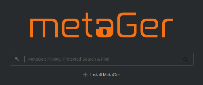 MetaGer search engine