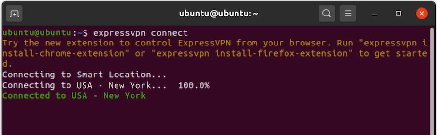 Express VPN command line Linux