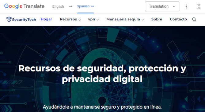 google translate unblock website