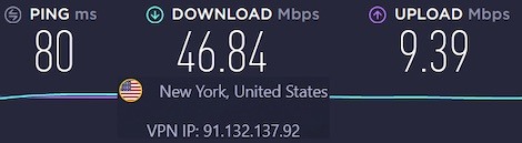cyberghost new york server speeds