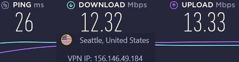 cyberghost seattle vpn speed