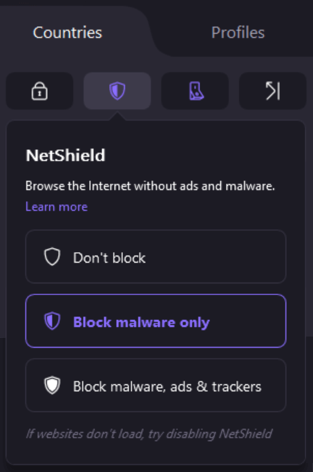 netshield malware ad blocker