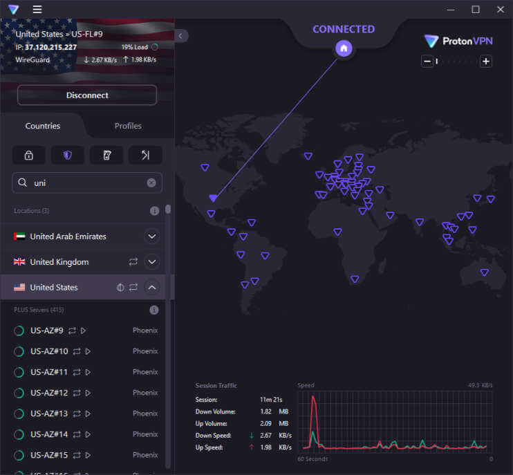 proton vpn windows desktop expanded