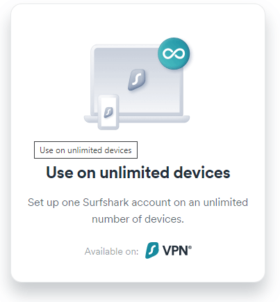 use surfshark on unlimited devices