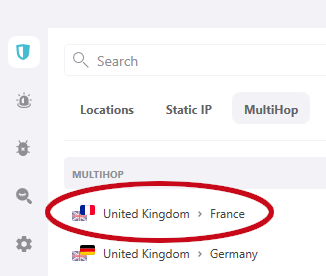 surfshark multi-hop servers