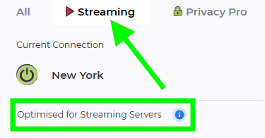 Streaming Servers on Atlas VPN